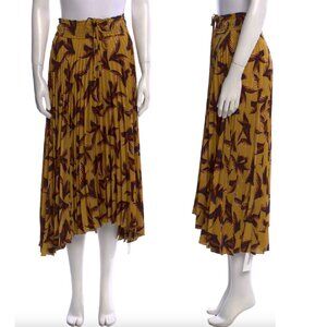 A.L.C. Maya Pleated Midi Skirt - Size M | 8